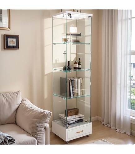 Amazon.co.jp: ウッドギャラリー樹 アクセサリーキャビネット 4段